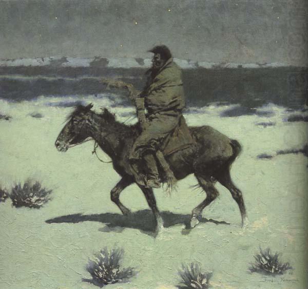 The Luckless Hunter (mk43), Frederic Remington